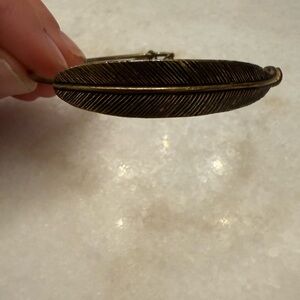Bronze Feather Alex and Ani Bracelet